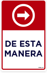 One way right - Spanish