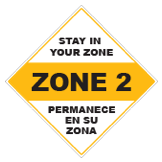 ZONE 2 Sign