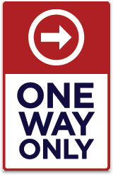One Way Only Right 3