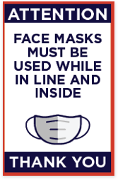 Face Masks Must Be Used Inside