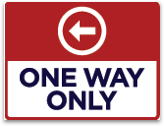 One Way Only Left