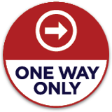 One Way Only Right 7