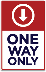 One Way Only Down