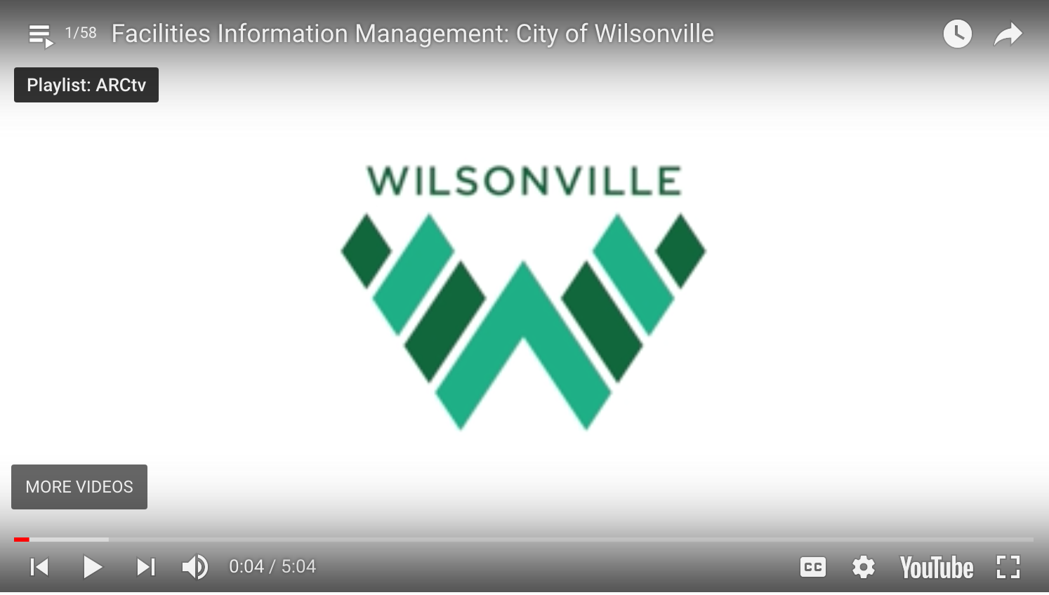 Facilities Information Management: City of Wilsonville 