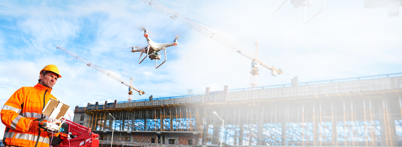 drones in construction