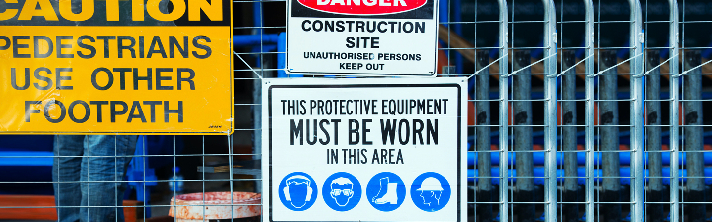 Jobsite Safety Signage