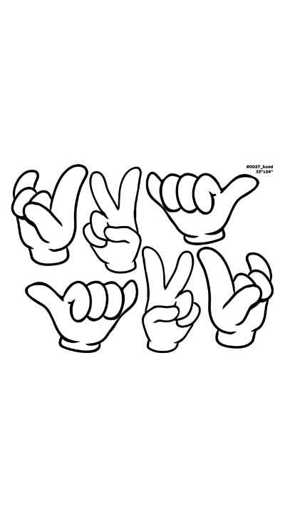 0027 hand signals