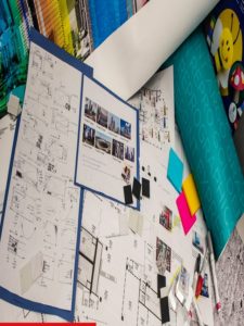 Color in construction services