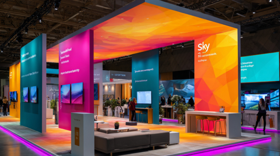 Elevate Product Launches: Trade Show Graphics