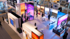 Maximize Modular Trade Show Space ARC Document Solutions ARC Document Solutions modular trade show graphics space usage