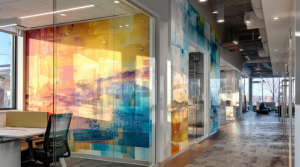 ARC Document Solutions office space custom wall graphics