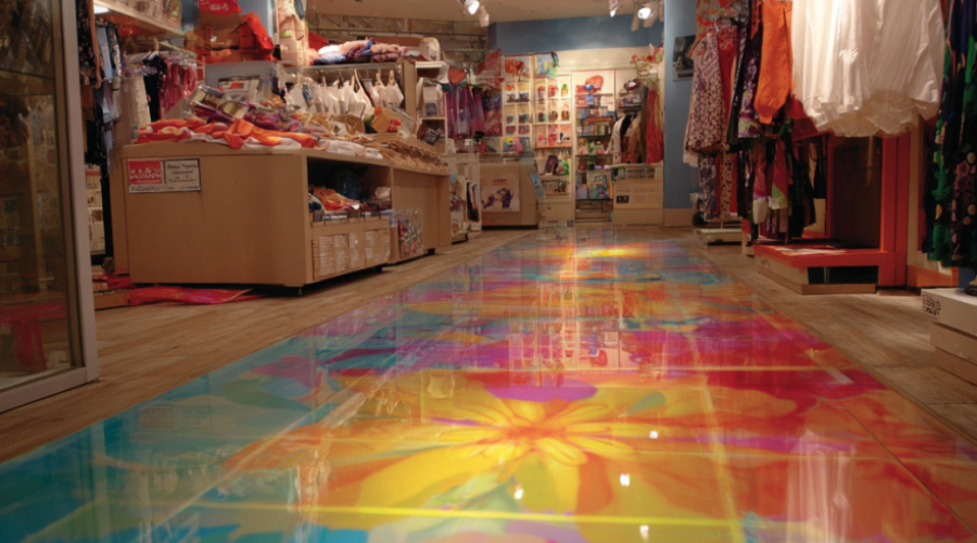 Enhance With Floor Graphics Engagement