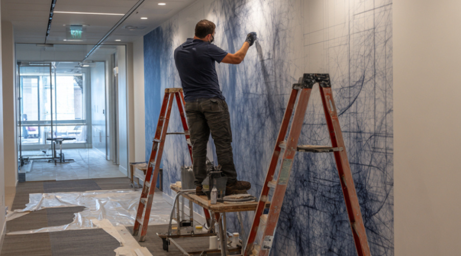 Custom Wall Graphics: Install It!