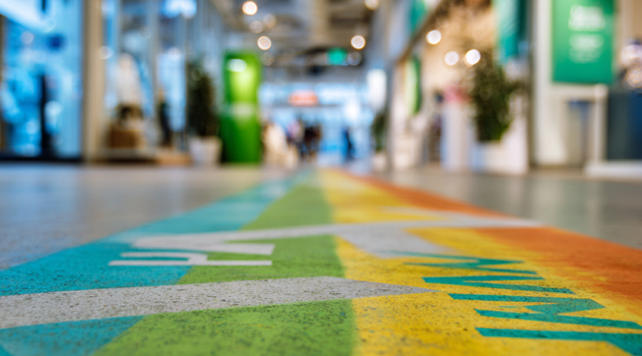 Elevate Experience with Floor Graphics
