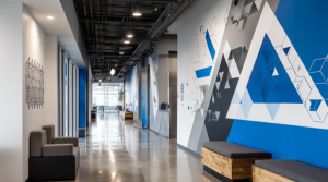 ARC Document Solutions transparent window graphics creative uses