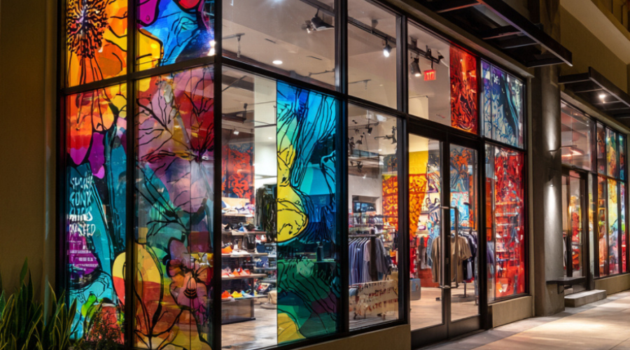 Engaging Window Displays Graphics