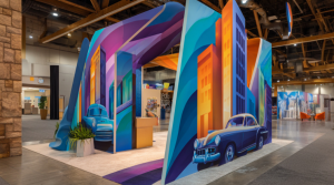 Boost Trade Show Attention Graphics ARC Document Solutions ARC Document Solutions education custom wall graphics