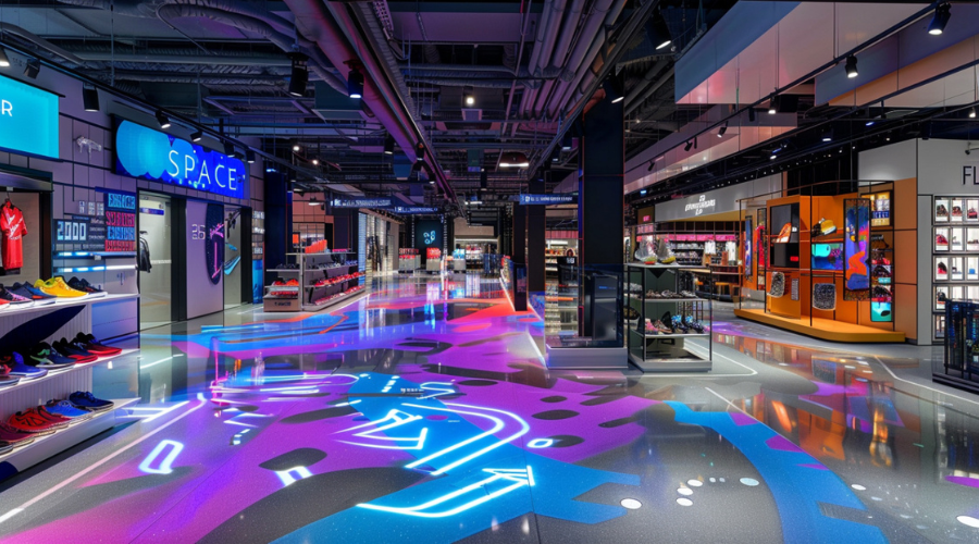 Interactive Floor Retail Magic
