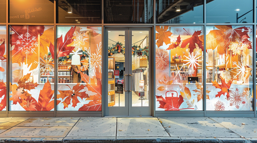 Seasonal Graphics: Big Format Impact