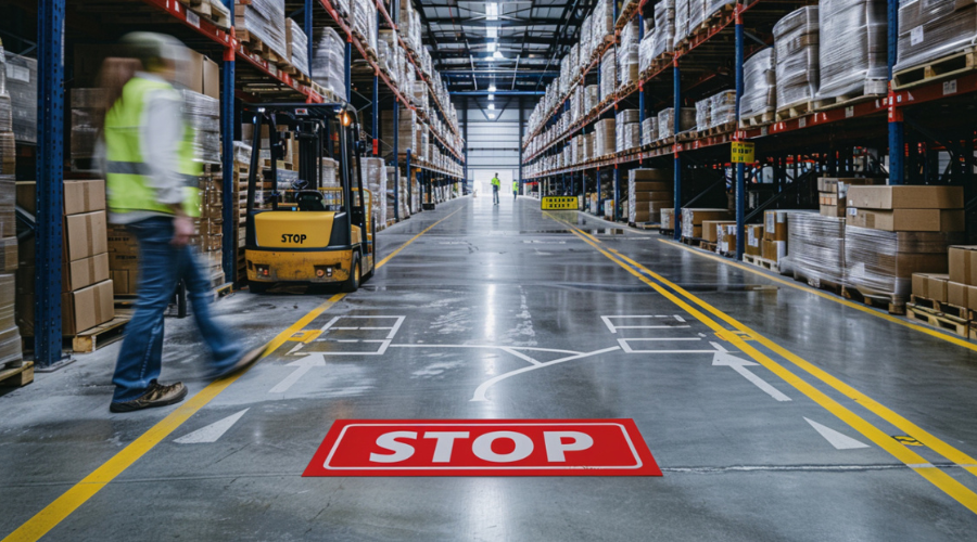 Floor Decals: Safety & Compliance