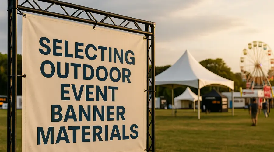 Selecting Outdoor Event Banner Materials