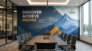 ARC Document Solutions wall graphics conference collaboration rooms