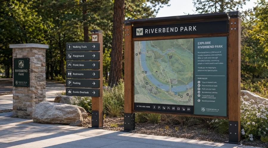 Park Outdoor Signage – A Graphics Guide