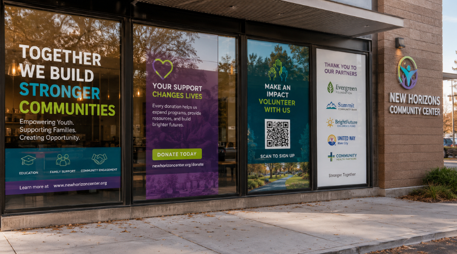 Wall Window Graphics Nonprofit Awareness Guide