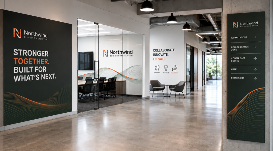 The Business Guide to Implementing Branded Wall Graphics