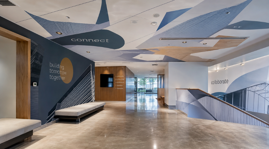 Ceiling Graphics: The Next Big Trend in Environmental Design