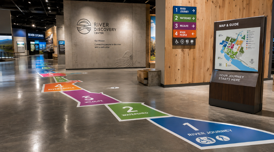 Navigating Modern Spaces: Tips for Using Self-Guided Floor Arrows