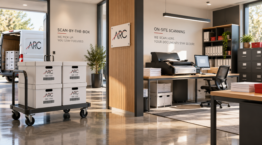 Scan by the Box vs Onsite Scanning Guide