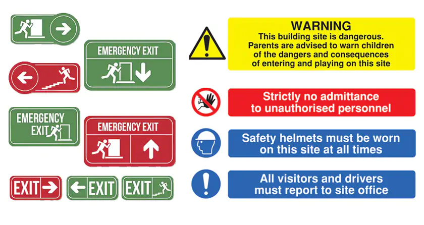 Different Types of Construction Signs