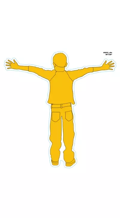 Sensory Graphics - Silhouette Yellow Boy