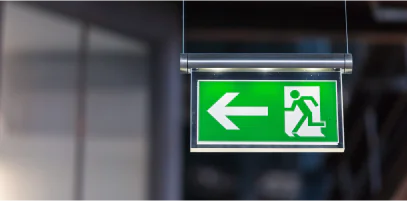 Emergency Exit Indicator
