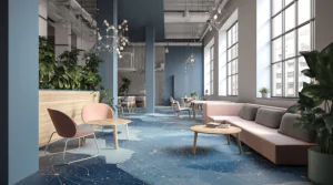 ARC Document Solutions floor graphics branding